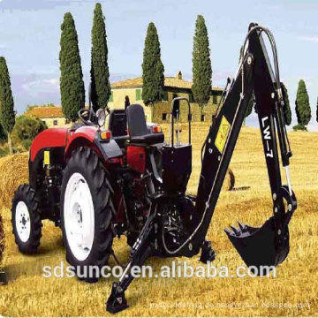 Towable löffelbagger LW-7E / traktor bagger zu verkaufen